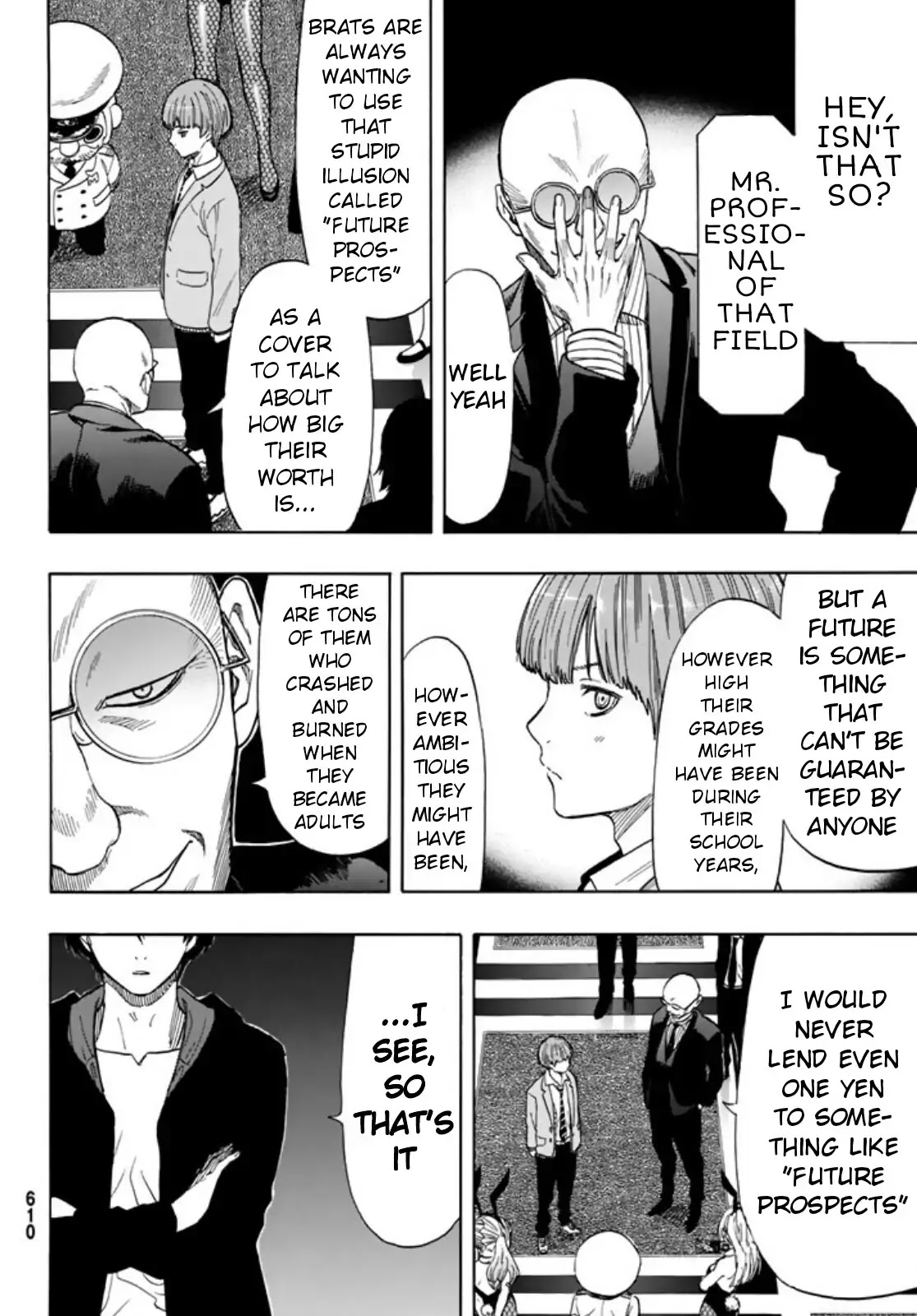 Tomodachi Game Chapter 49 page 12 - Chapter 49: People Are Not Equal