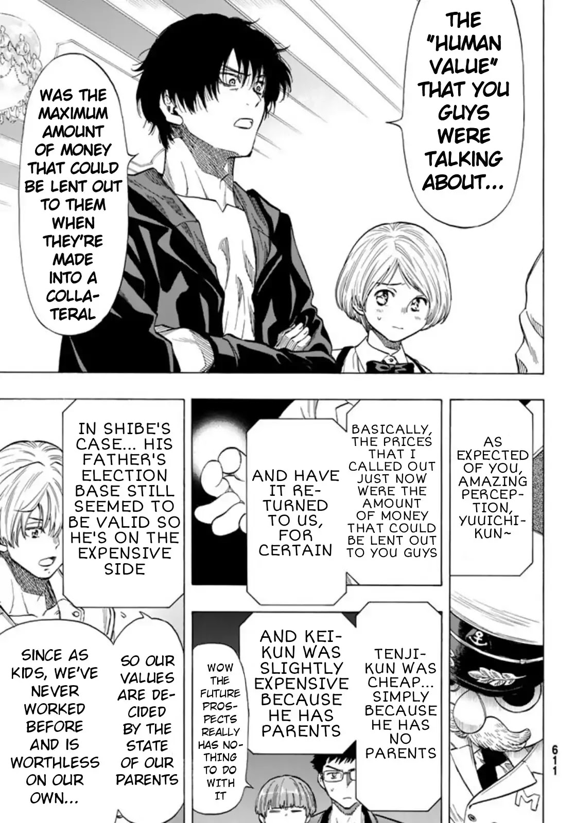 Tomodachi Game Chapter 49 page 13 - Chapter 49: People Are Not Equal