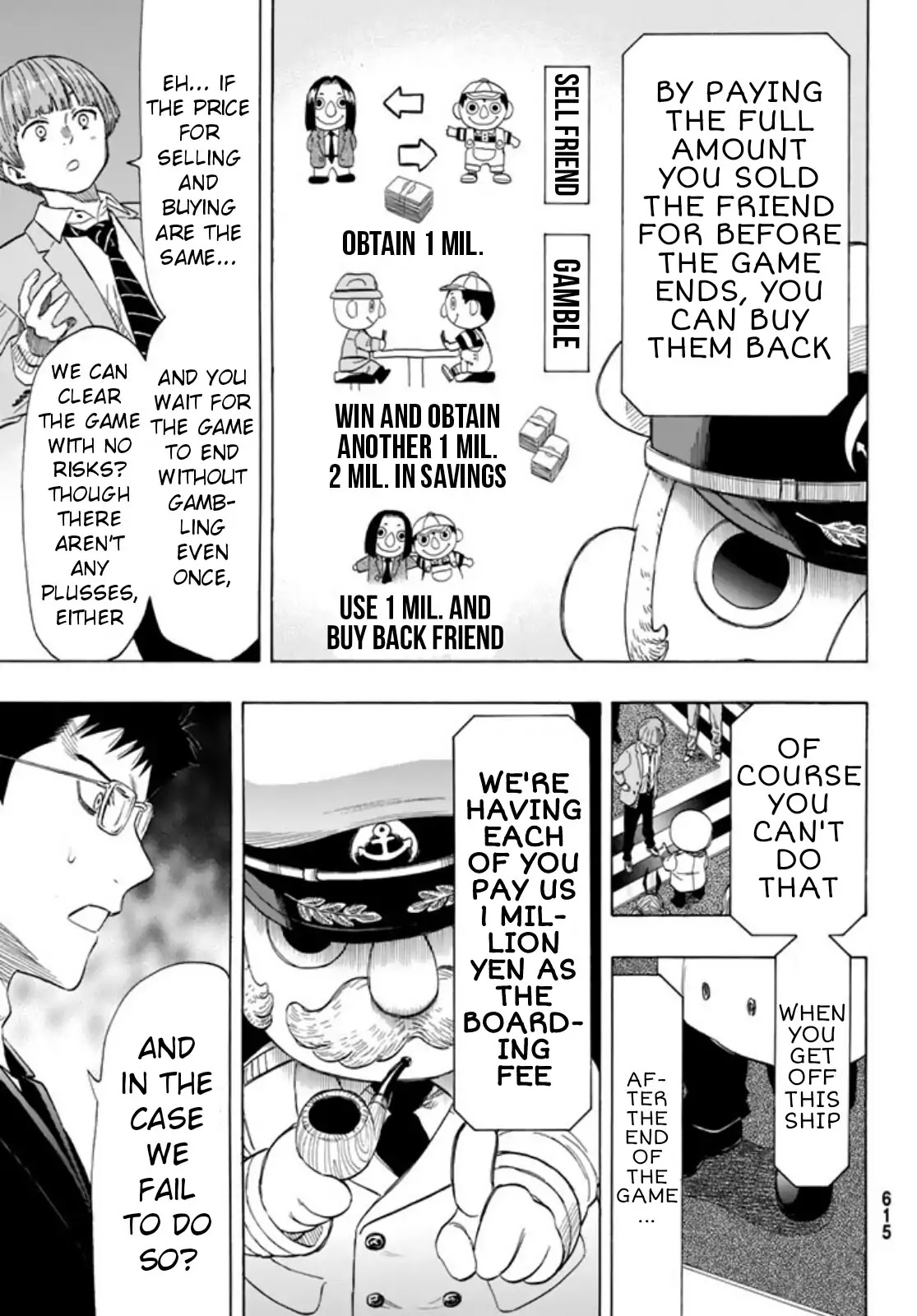 Tomodachi Game Chapter 49 page 17 - Chapter 49: People Are Not Equal