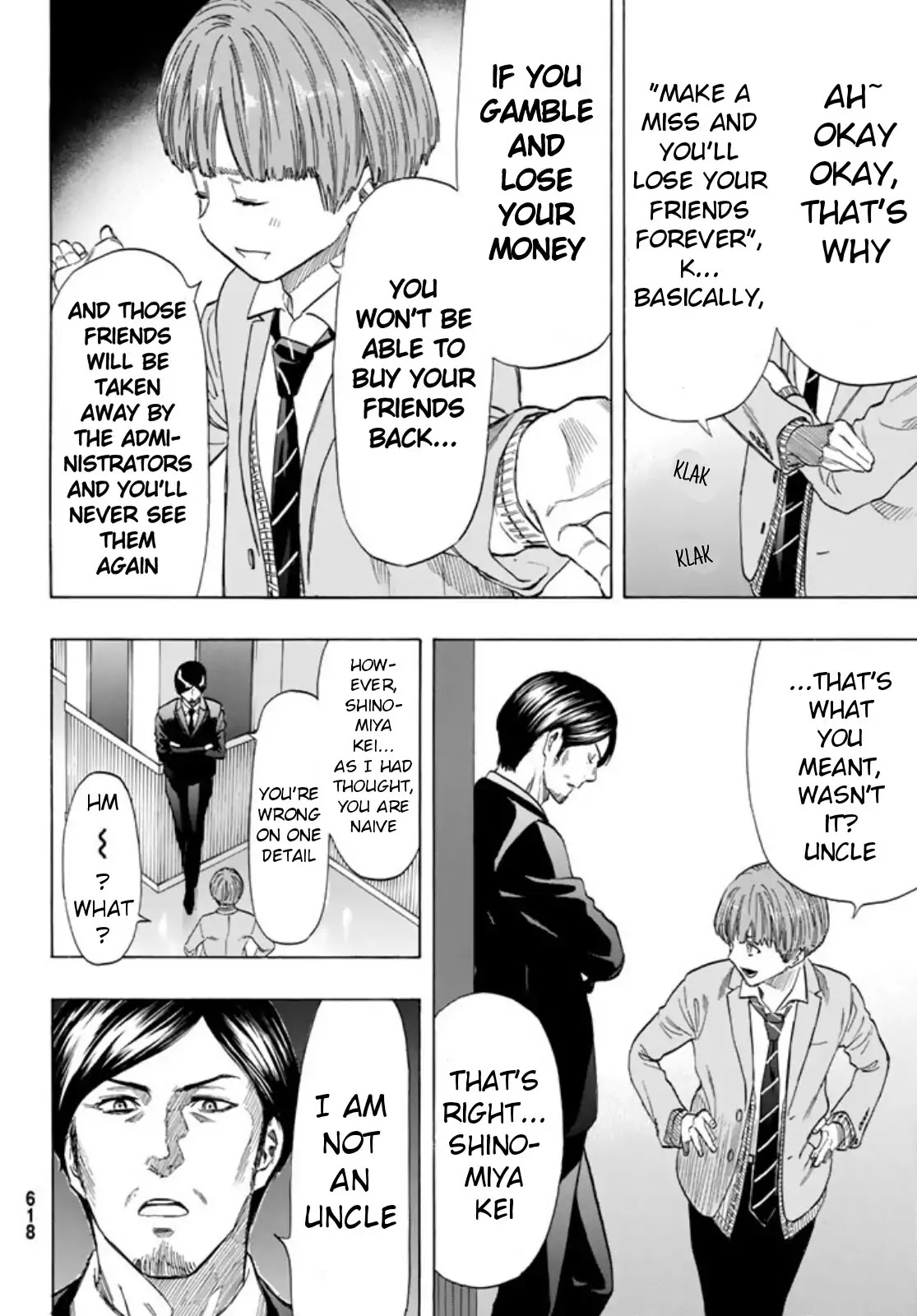 Tomodachi Game Chapter 49 page 20 - Chapter 49: People Are Not Equal