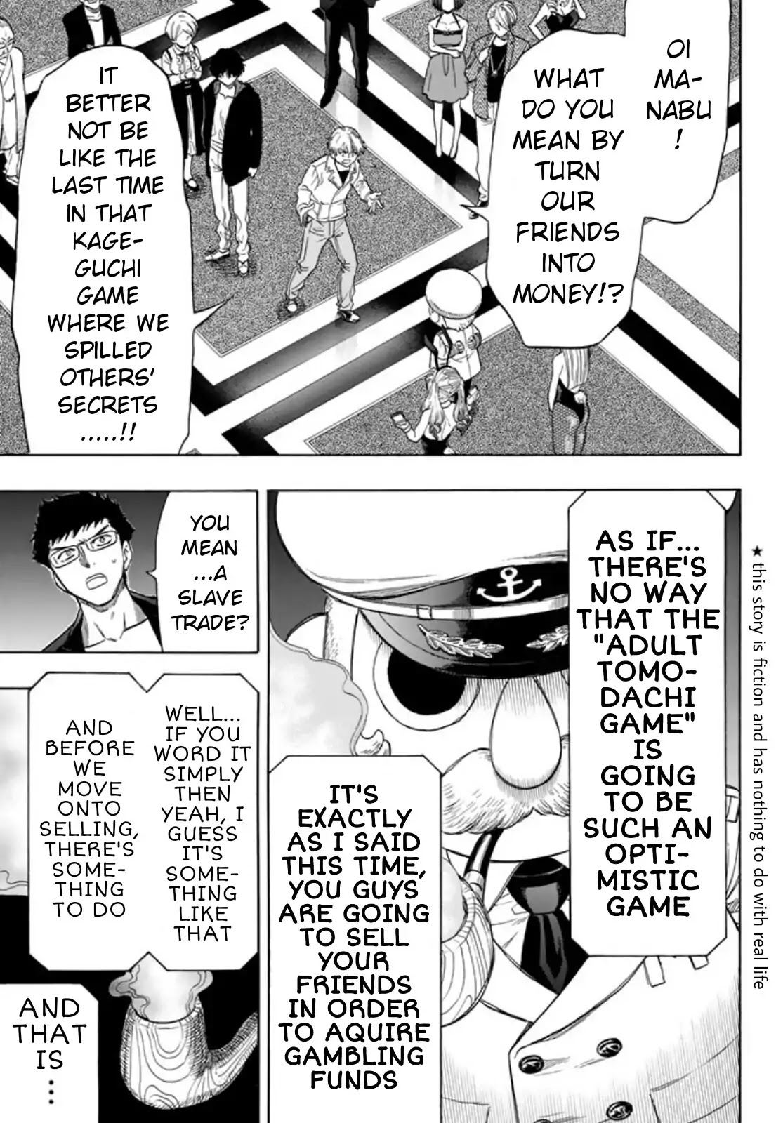 Tomodachi Game Chapter 49 page 3 - Chapter 49: People Are Not Equal