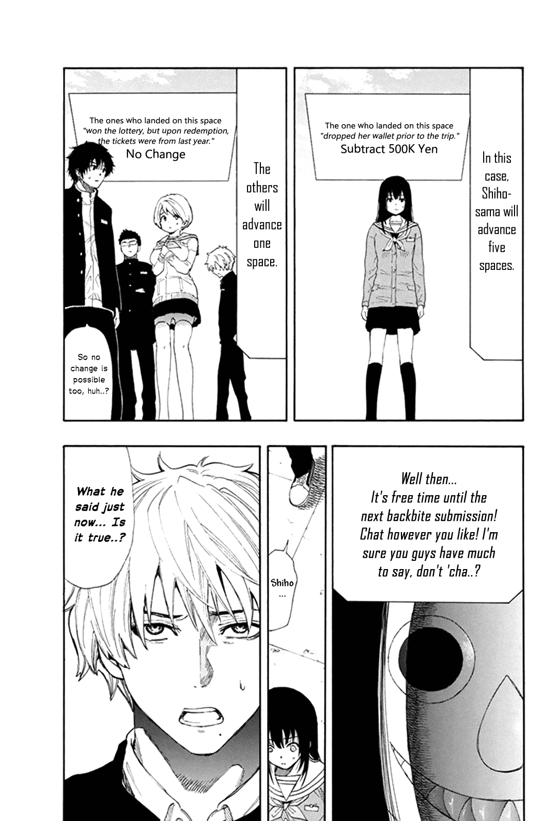 Tomodachi Game Chapter 5 page 10 - Chapter 5: I'm Sure You Gys Have Much to Say, Don't 'cha..?