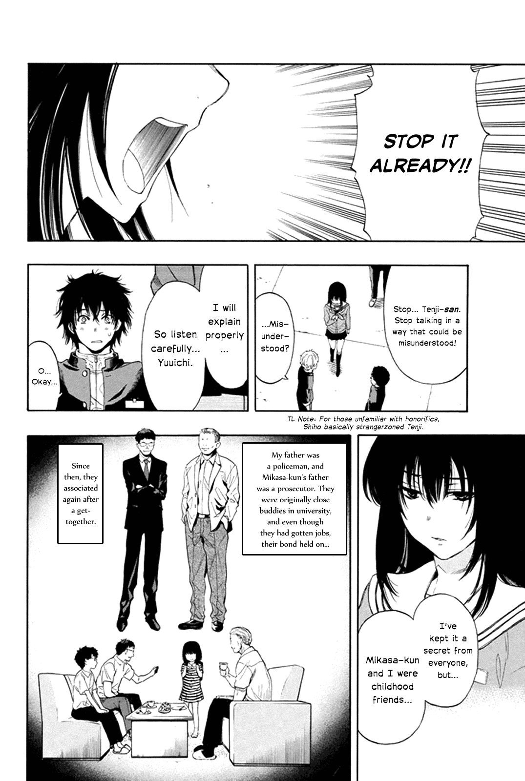Tomodachi Game Chapter 5 page 13 - Chapter 5: I'm Sure You Gys Have Much to Say, Don't 'cha..?