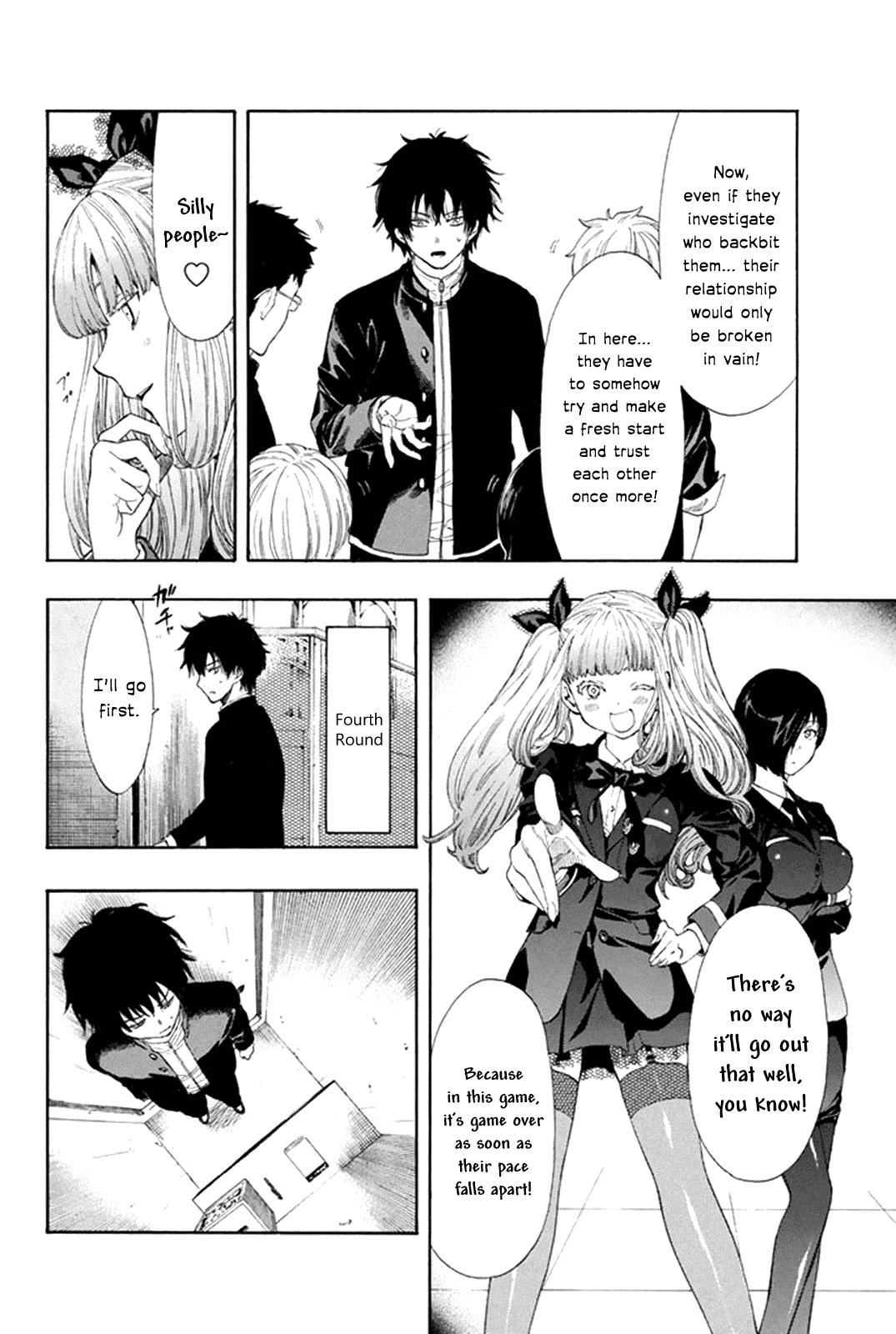 Tomodachi Game Chapter 5 page 29 - Chapter 5: I'm Sure You Gys Have Much to Say, Don't 'cha..?
