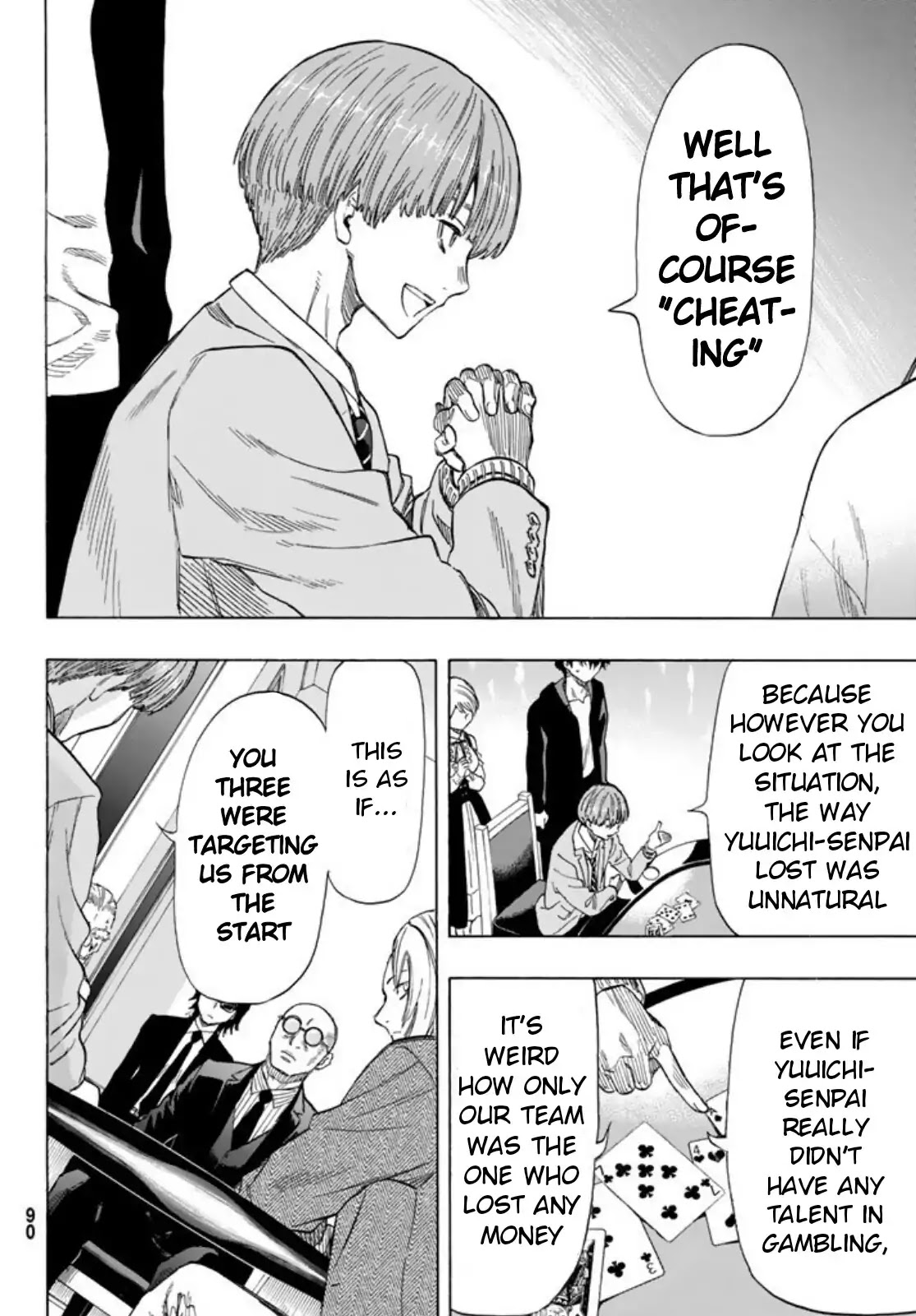 Tomodachi Game Chapter 50 page 14 - Chapter 50: Second Expression