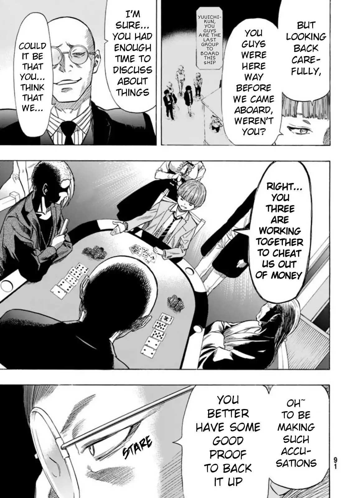 Tomodachi Game Chapter 50 page 15 - Chapter 50: Second Expression