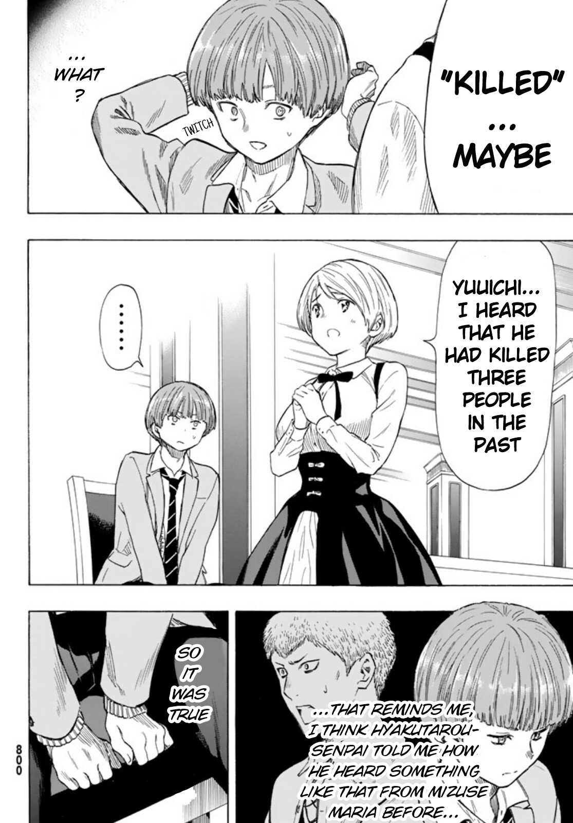 Tomodachi Game Chapter 51 page 22 - Chapter 51: "Well... Let's Keep it a Secret"