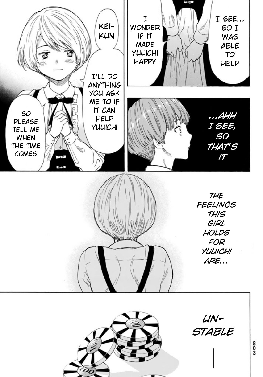 Tomodachi Game Chapter 51 page 25 - Chapter 51: "Well... Let's Keep it a Secret"