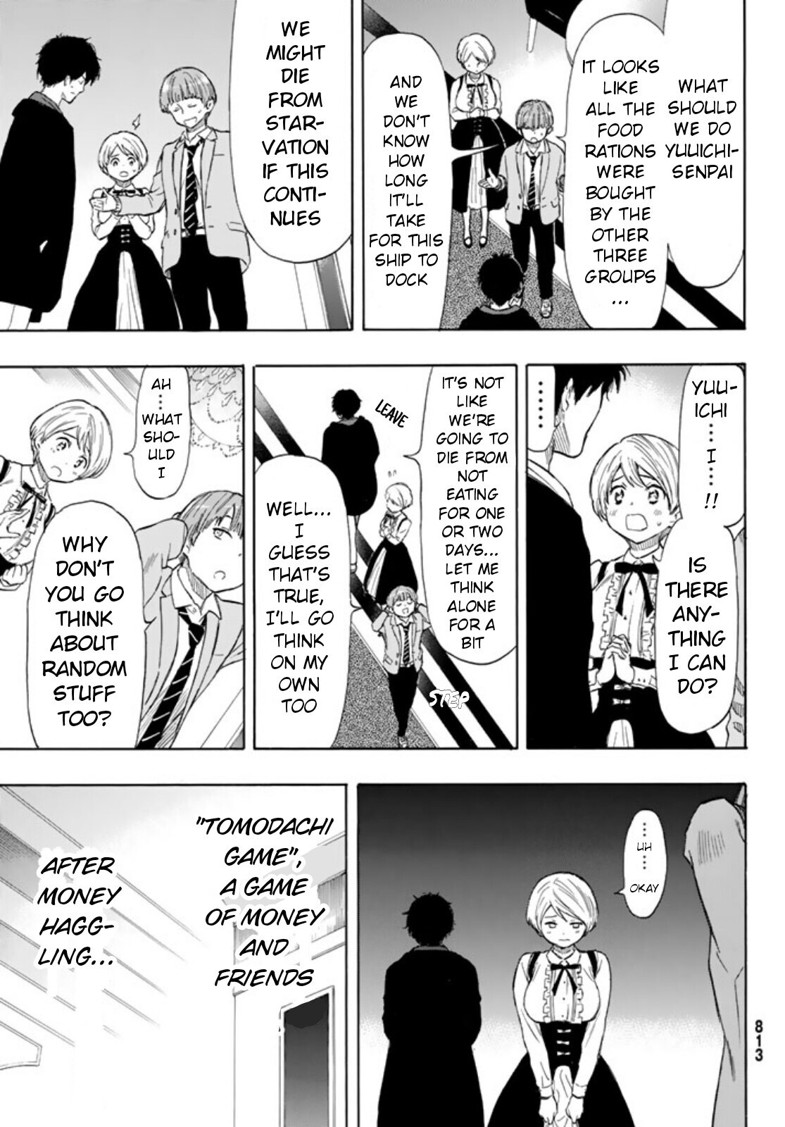 Tomodachi Game Chapter 51 page 35 - Chapter 51: "Well... Let's Keep it a Secret"