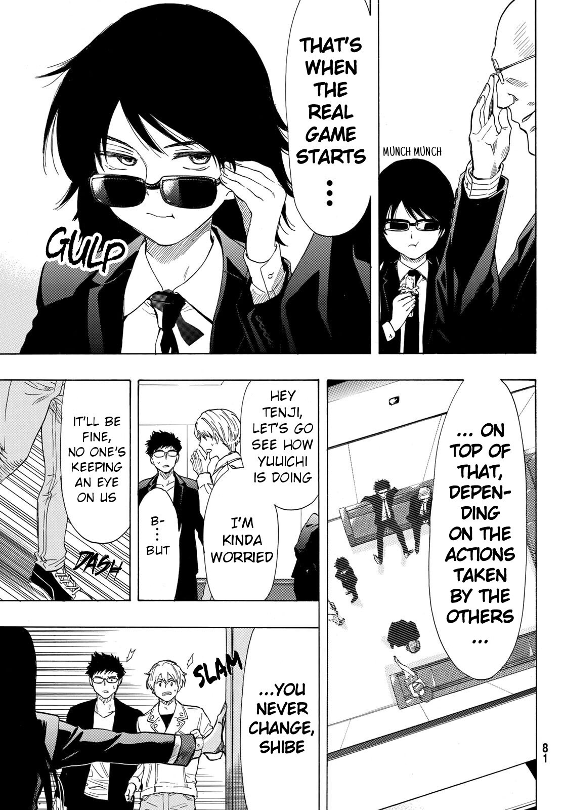 Tomodachi Game Chapter 52 page 35 - Chapter 52: "I Want You Guys to Join Forces With Us"
