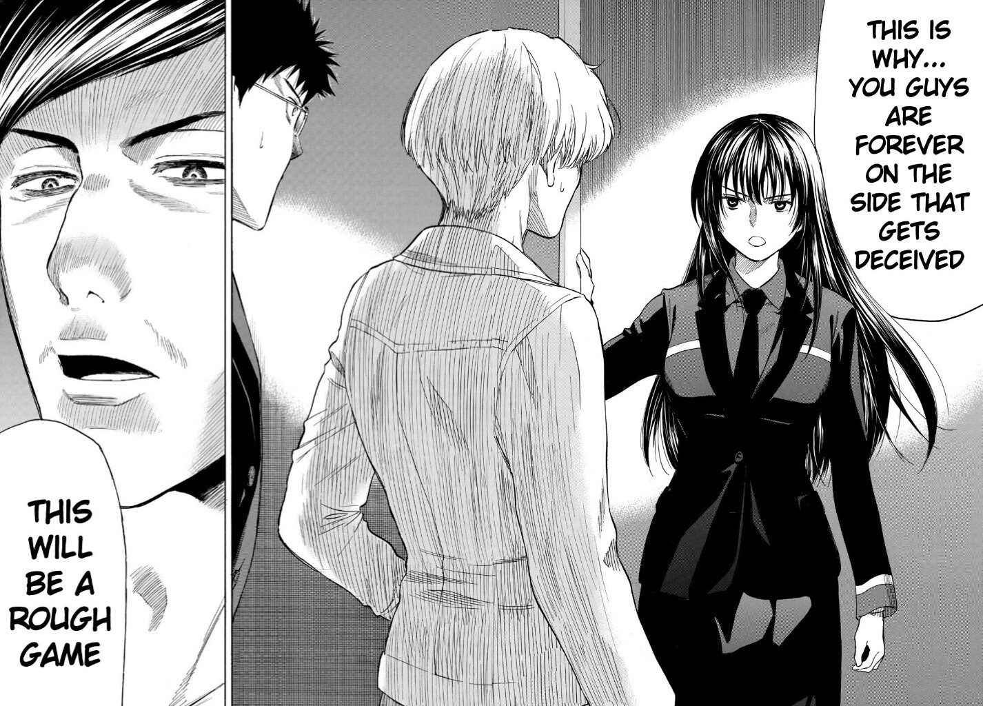 Tomodachi Game Chapter 52 page 36 - Chapter 52: "I Want You Guys to Join Forces With Us"