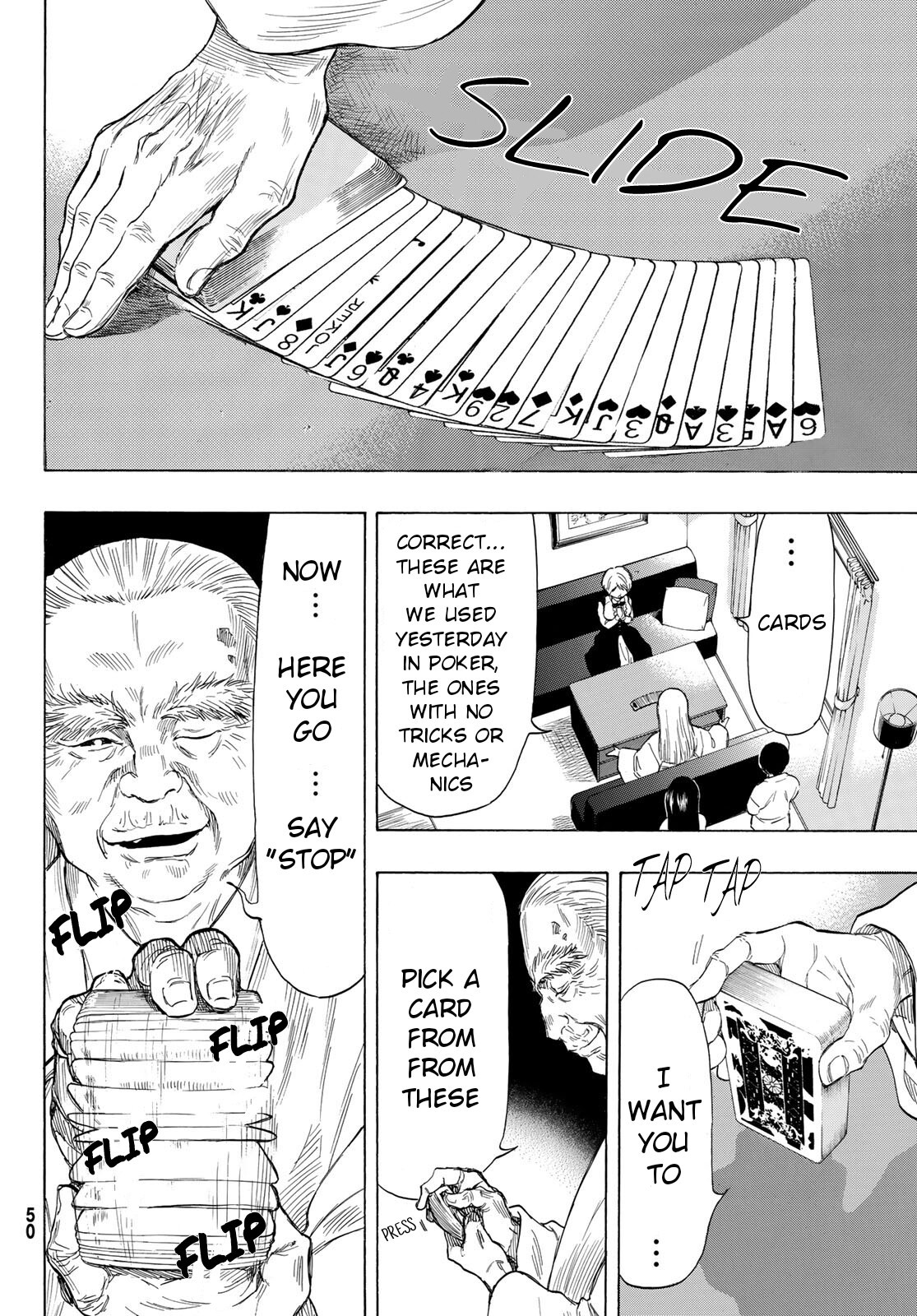 Tomodachi Game Chapter 52 page 4 - Chapter 52: "I Want You Guys to Join Forces With Us"