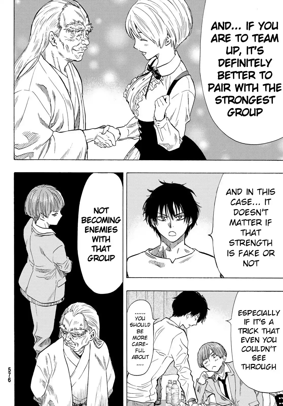 Tomodachi Game Chapter 53 page 14 - Chapter 53: I Would Say Her Weakness is You... Kei-Kun