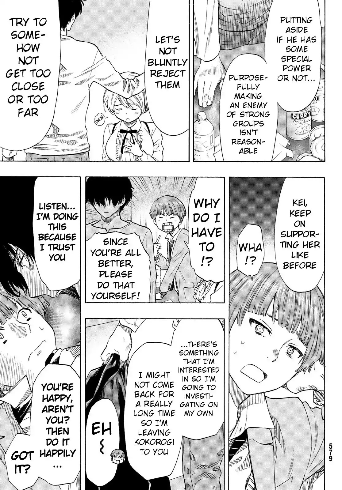 Tomodachi Game Chapter 53 page 17 - Chapter 53: I Would Say Her Weakness is You... Kei-Kun