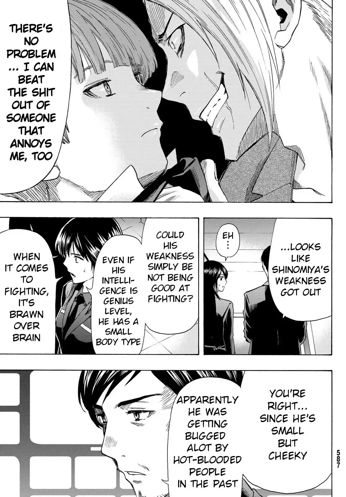 Tomodachi Game Chapter 53 page 25 - Chapter 53: I Would Say Her Weakness is You... Kei-Kun