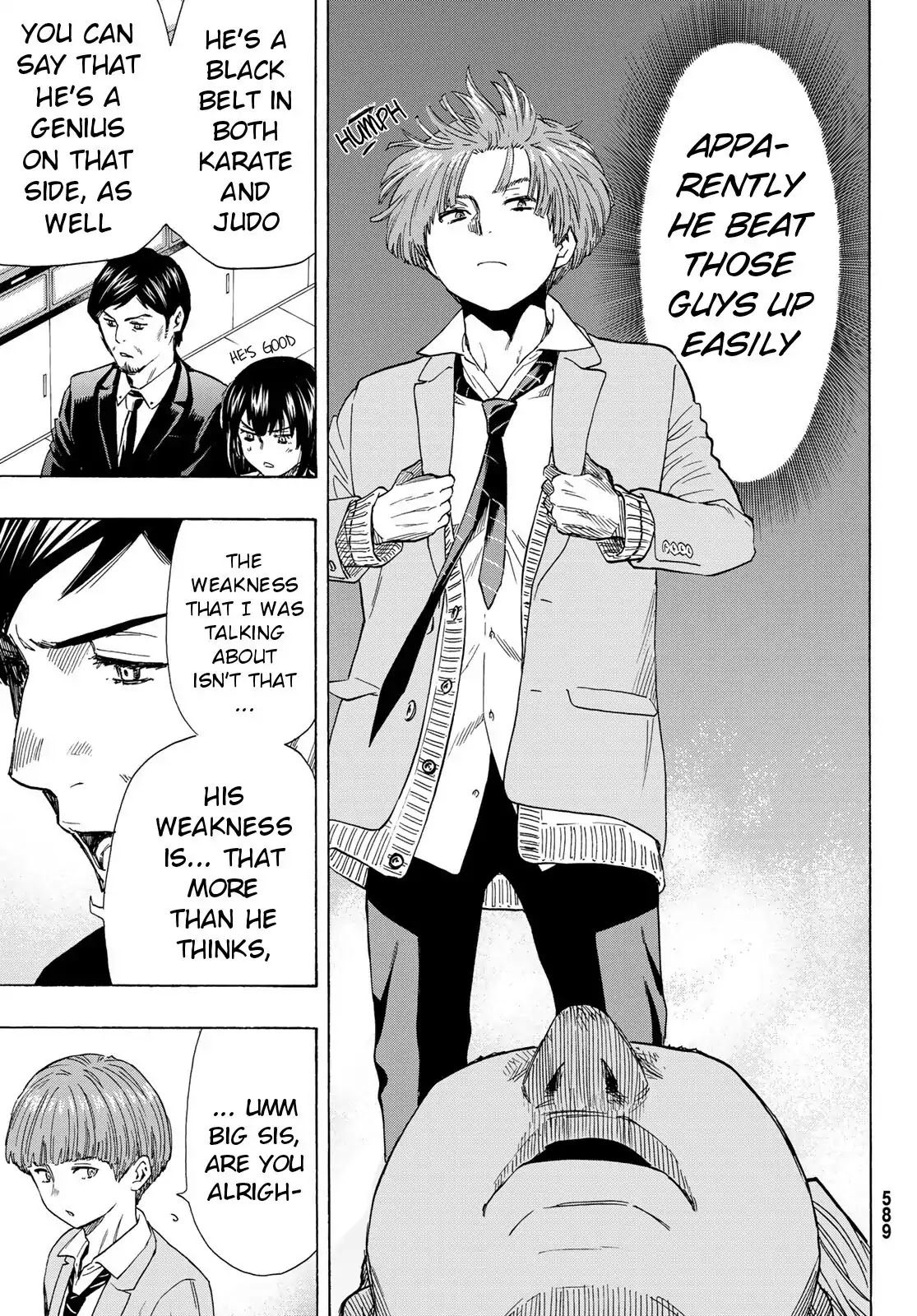 Tomodachi Game Chapter 53 page 27 - Chapter 53: I Would Say Her Weakness is You... Kei-Kun