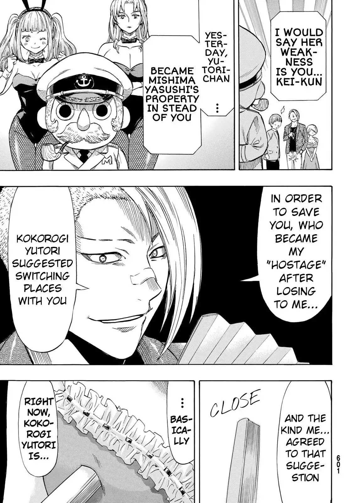 Tomodachi Game Chapter 53 page 38 - Chapter 53: I Would Say Her Weakness is You... Kei-Kun