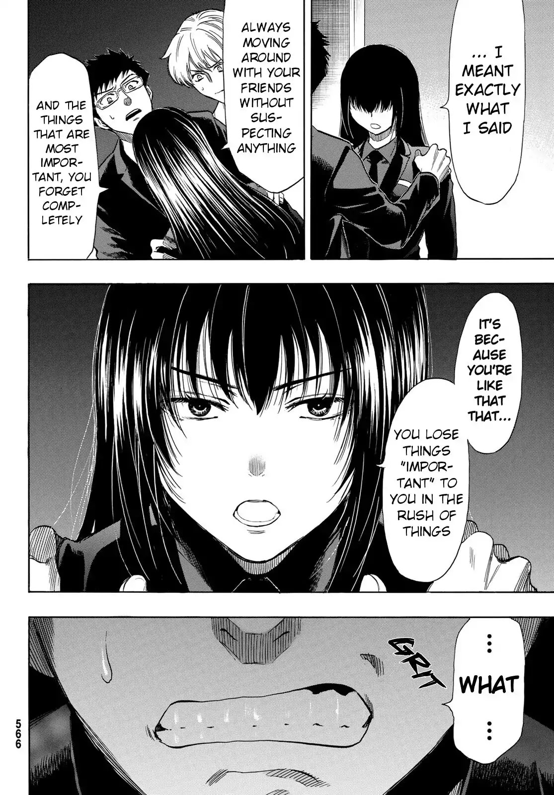 Tomodachi Game Chapter 53 page 4 - Chapter 53: I Would Say Her Weakness is You... Kei-Kun