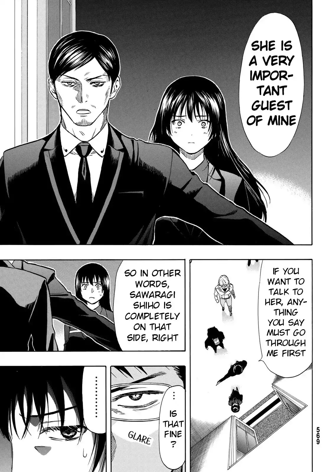 Tomodachi Game Chapter 53 page 7 - Chapter 53: I Would Say Her Weakness is You... Kei-Kun
