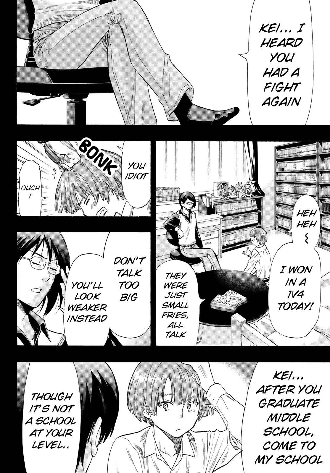Tomodachi Game Chapter 54 page 4 - Chapter 54: It's Obviously Your Loss