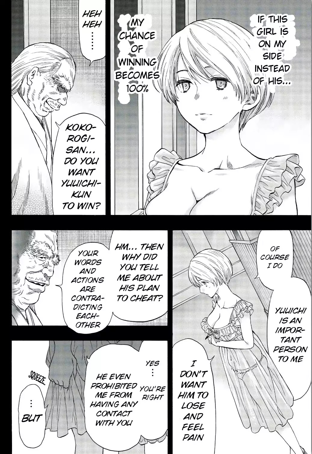 Tomodachi Game Chapter 56 page 8 - Chapter 56: ...Looks Like I Won