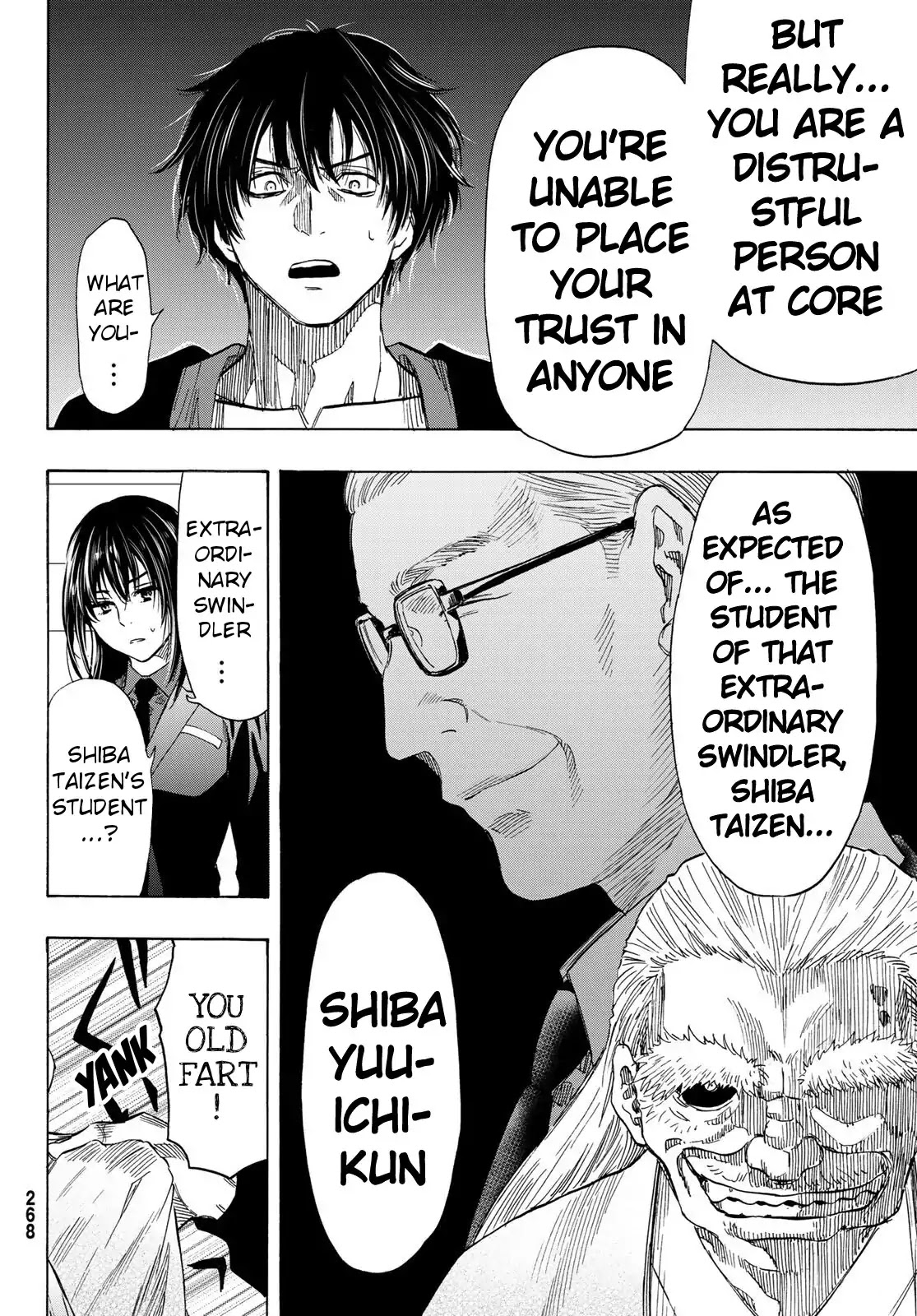 Tomodachi Game Chapter 57 page 26 - Chapter 57: "You are a Distrustful Person at Core"