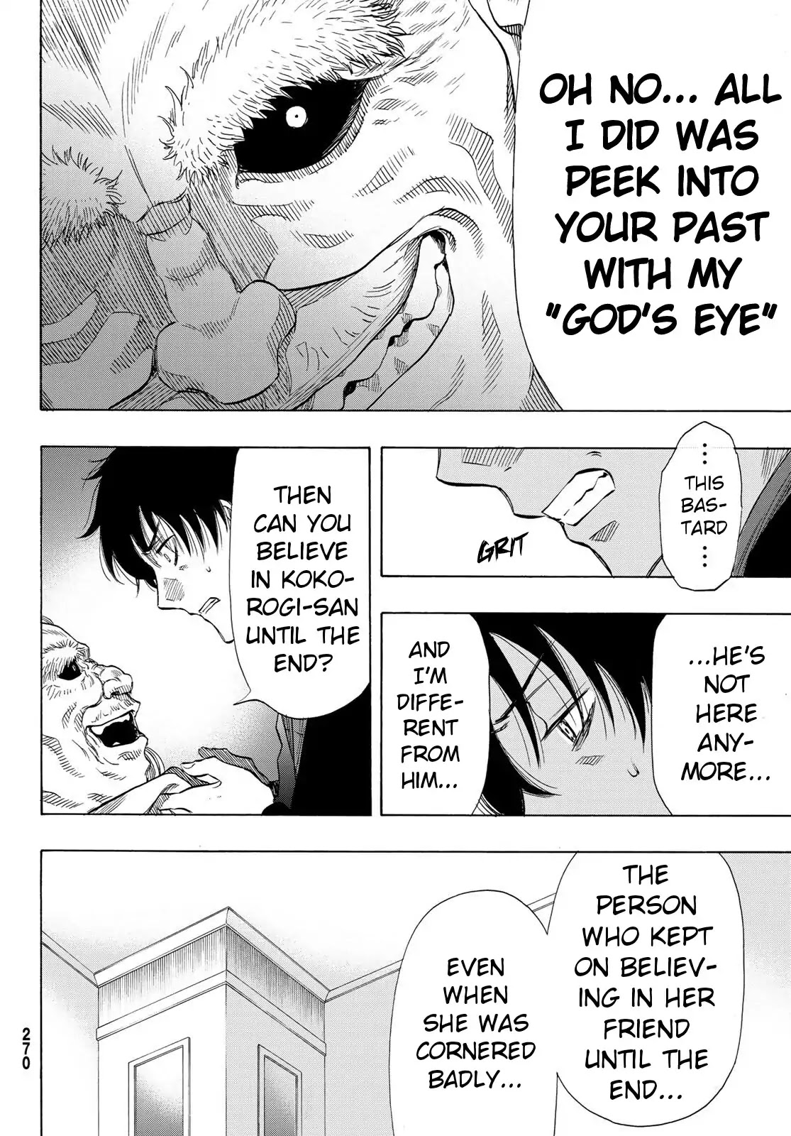 Tomodachi Game Chapter 57 page 28 - Chapter 57: "You are a Distrustful Person at Core"