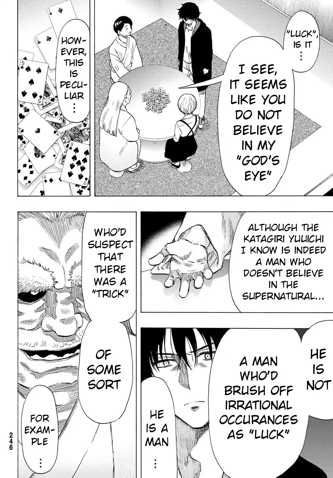 Tomodachi Game Chapter 57 page 4 - Chapter 57: "You are a Distrustful Person at Core"