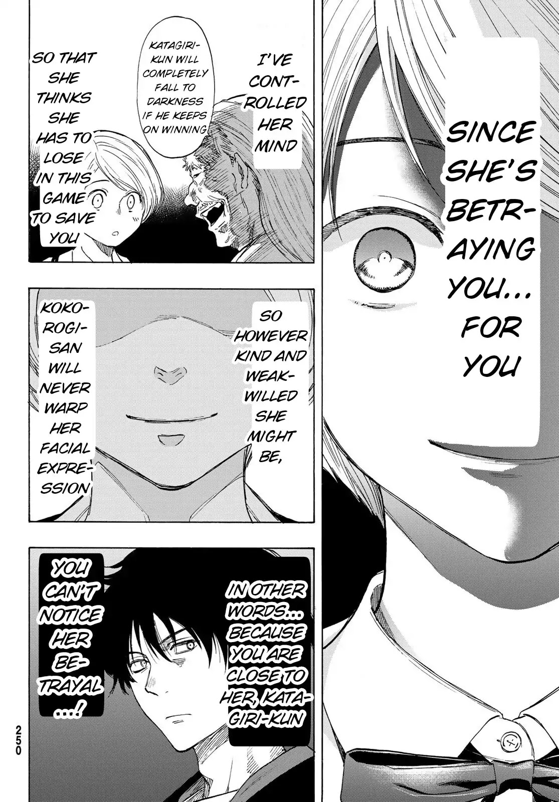 Tomodachi Game Chapter 57 page 8 - Chapter 57: "You are a Distrustful Person at Core"