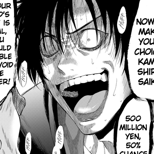 Tomodachi Game Chapter 58: "You Think You Won?" cover