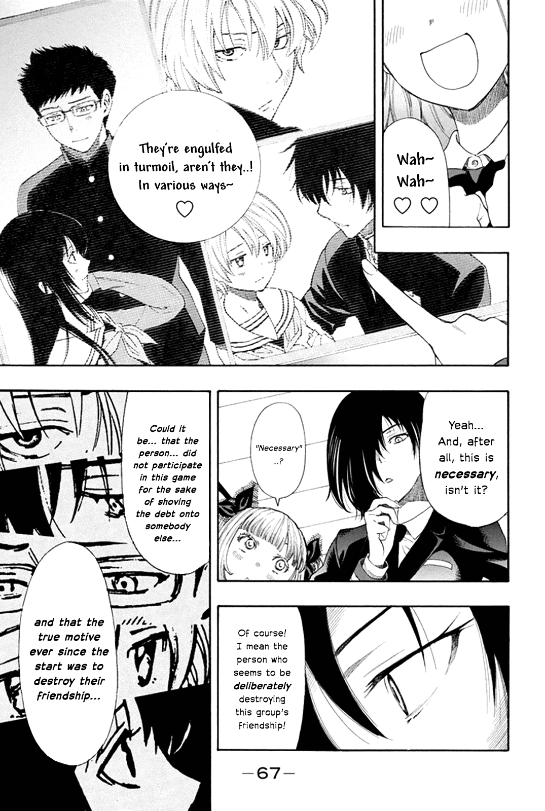 Tomodachi Game Chapter 6 page 23 - Chapter 6: As Expected, That's Unbelievable