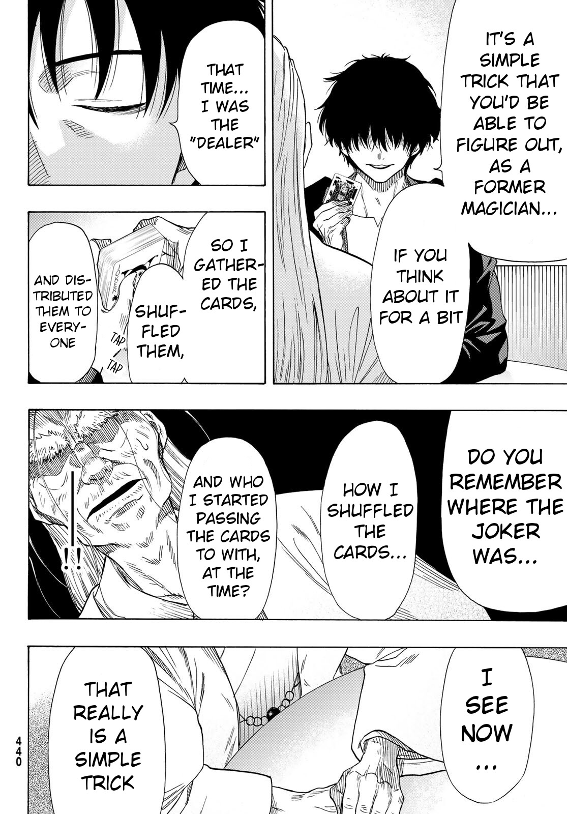 Tomodachi Game Chapter 60 page 12 - Chapter 60: "You Might Have Gone Too Far"