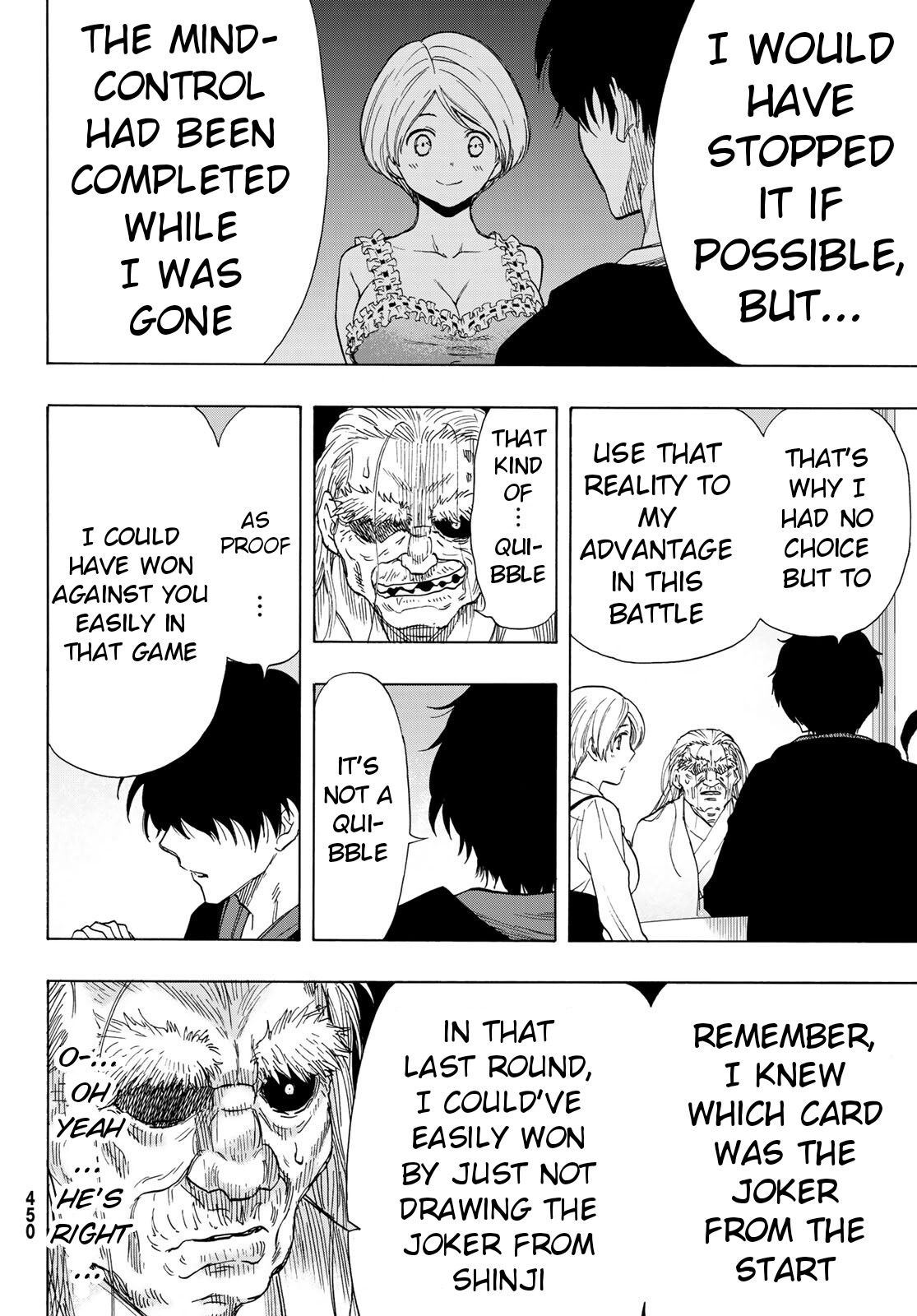 Tomodachi Game Chapter 60 page 22 - Chapter 60: "You Might Have Gone Too Far"