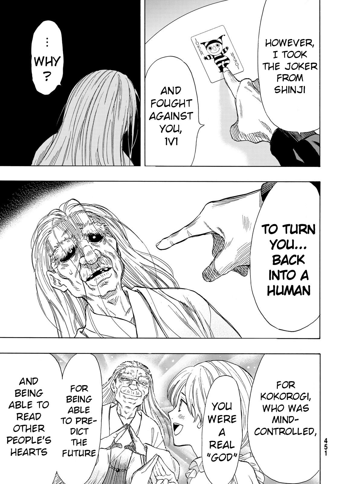 Tomodachi Game Chapter 60 page 23 - Chapter 60: "You Might Have Gone Too Far"