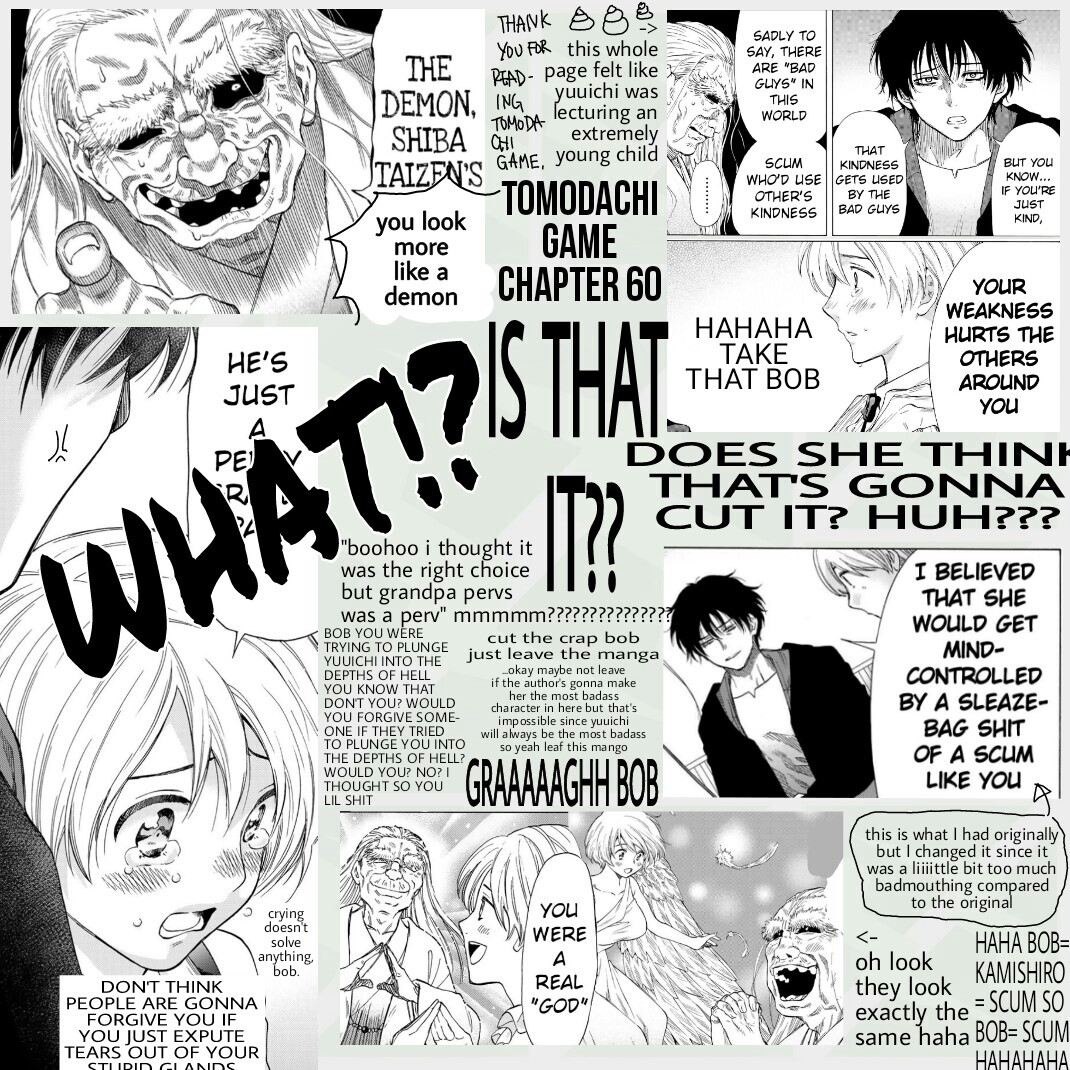 Tomodachi Game Chapter 60 page 36 - Chapter 60: "You Might Have Gone Too Far"