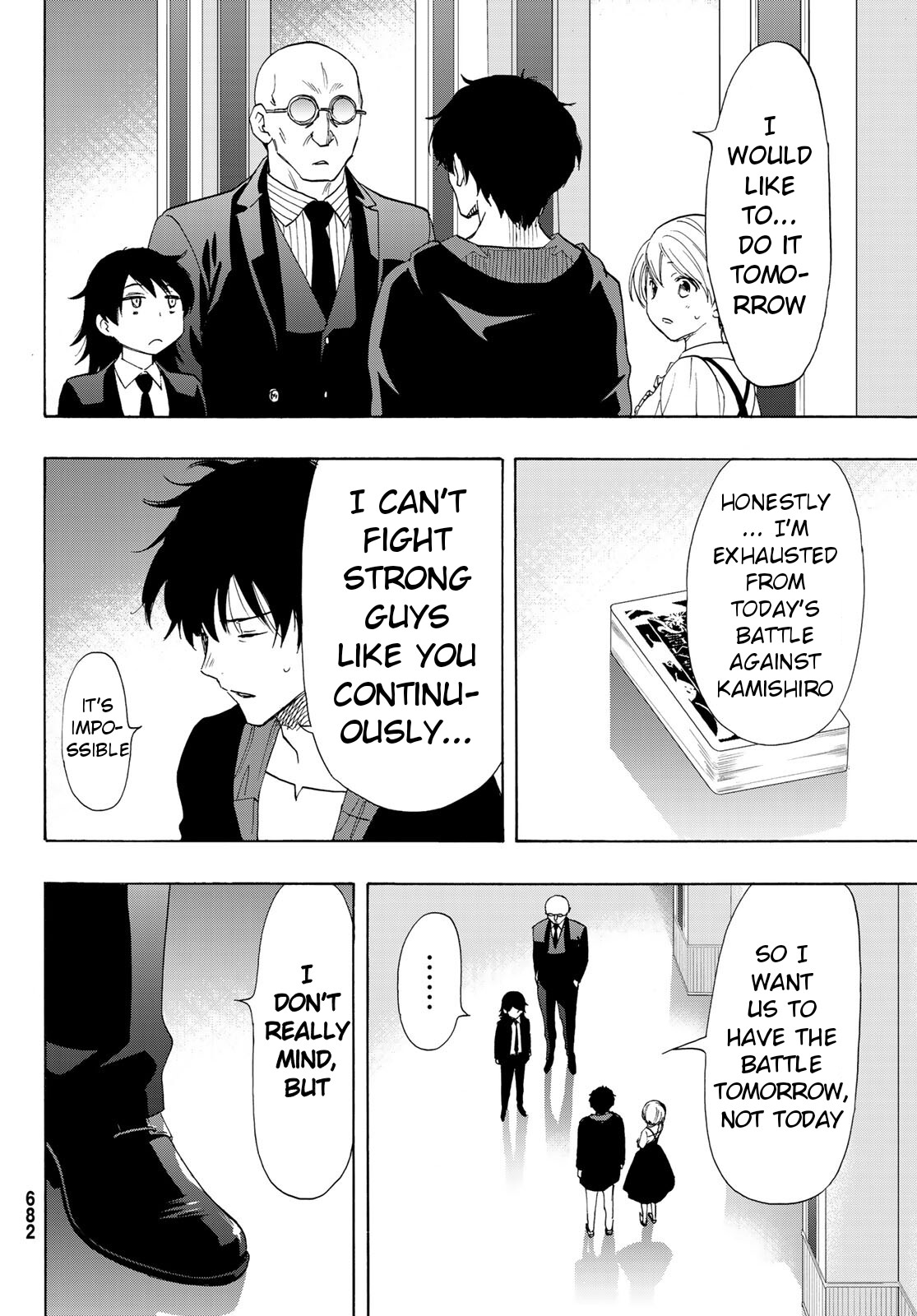 Tomodachi Game Chapter 61 page 12 - Chapter 61: "It Would be a Good Battle"