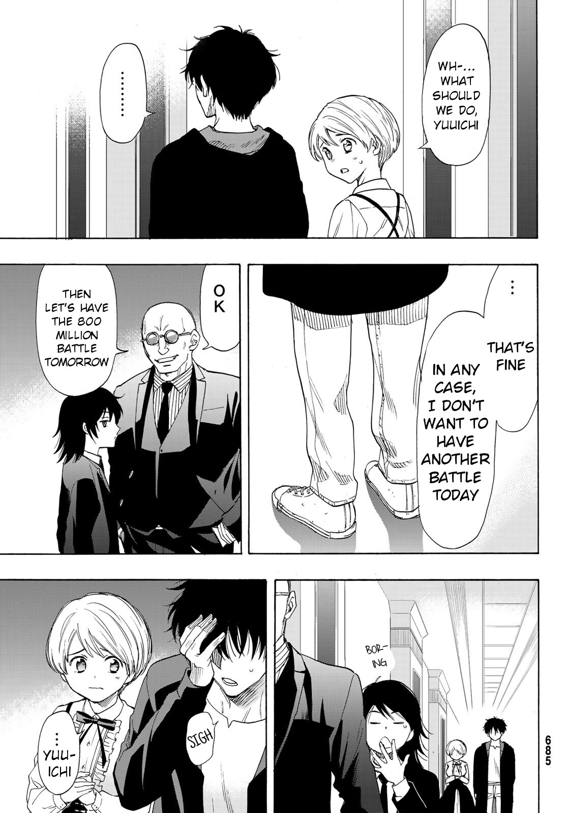 Tomodachi Game Chapter 61 page 15 - Chapter 61: "It Would be a Good Battle"