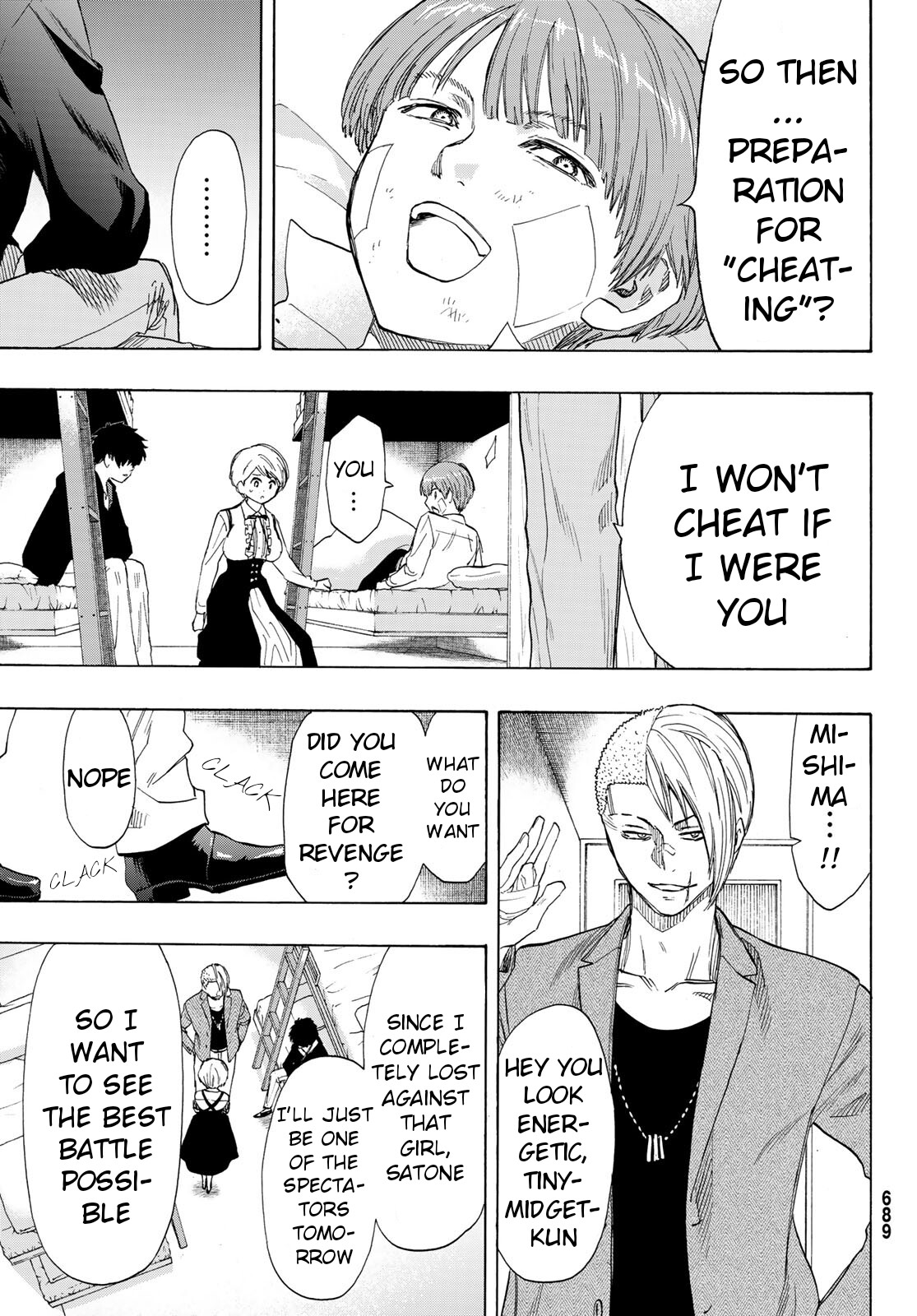 Tomodachi Game Chapter 61 page 19 - Chapter 61: "It Would be a Good Battle"