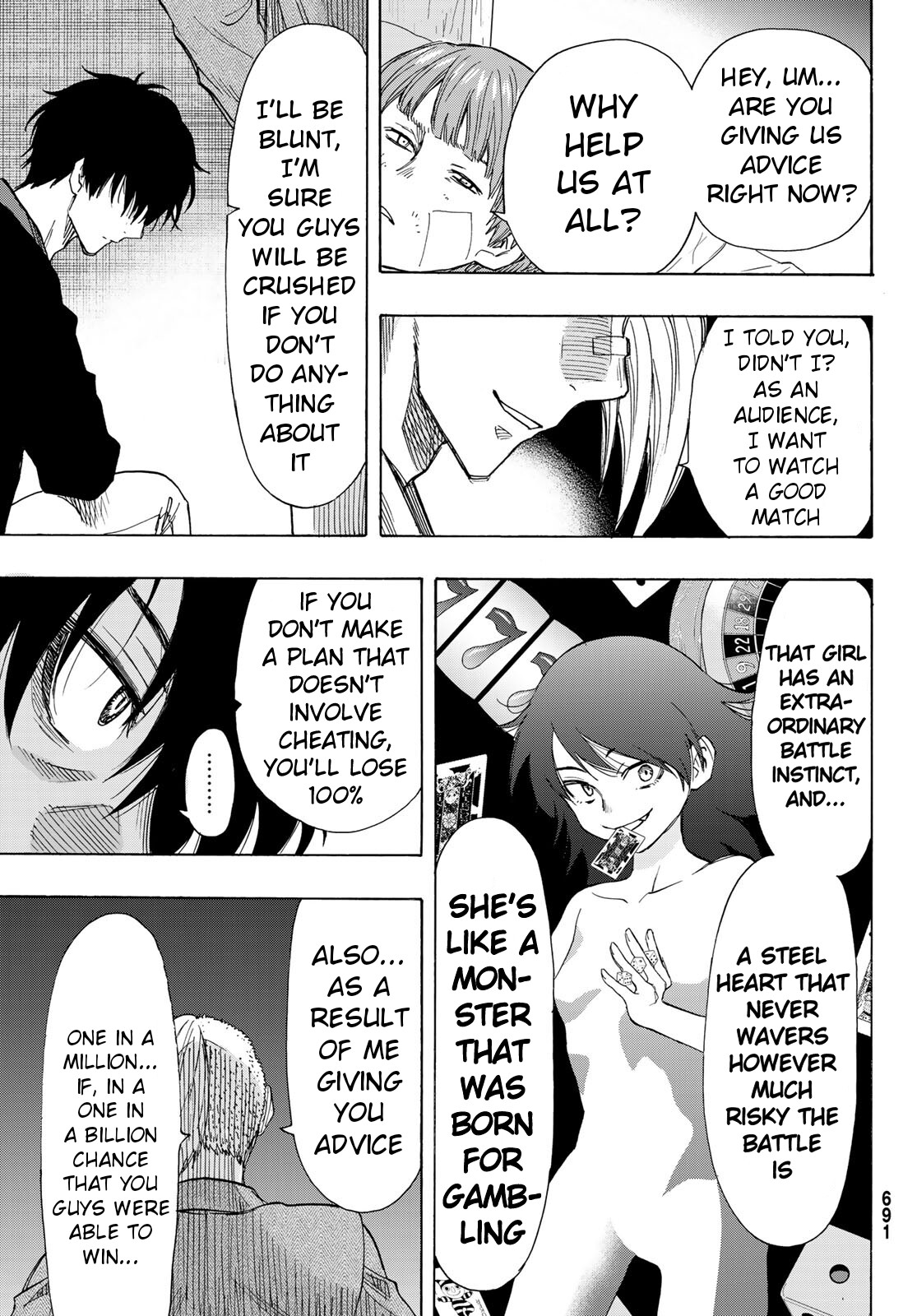 Tomodachi Game Chapter 61 page 21 - Chapter 61: "It Would be a Good Battle"