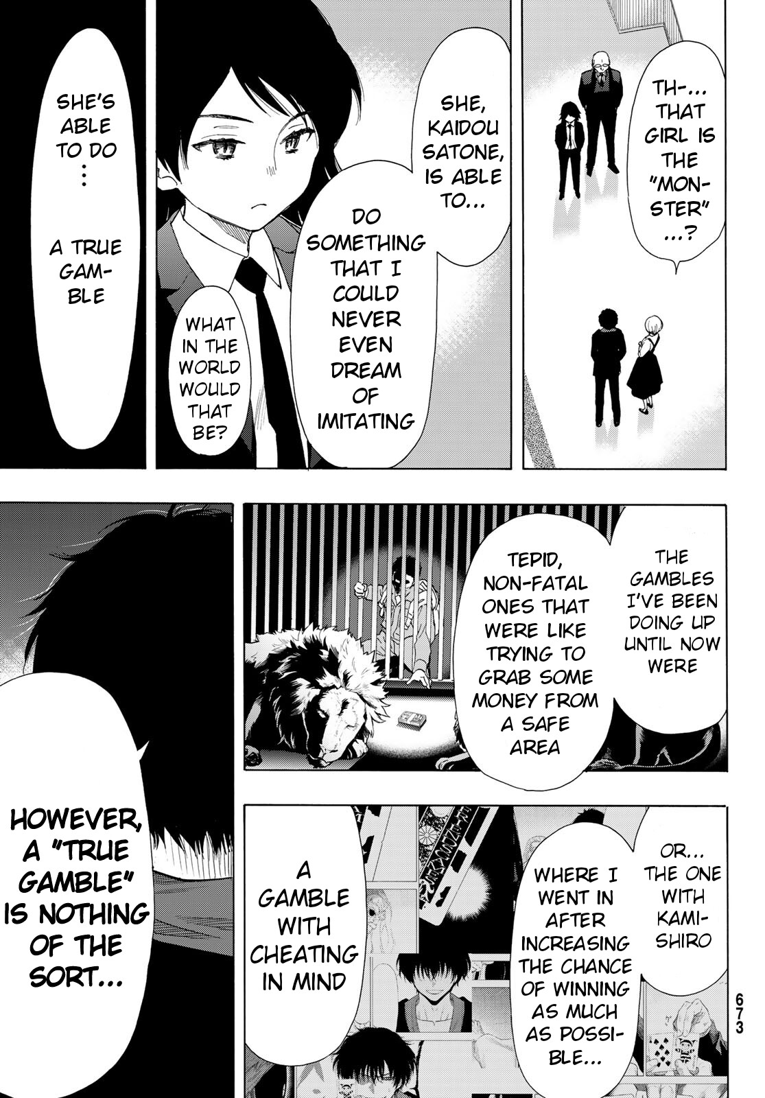 Tomodachi Game Chapter 61 page 3 - Chapter 61: "It Would be a Good Battle"