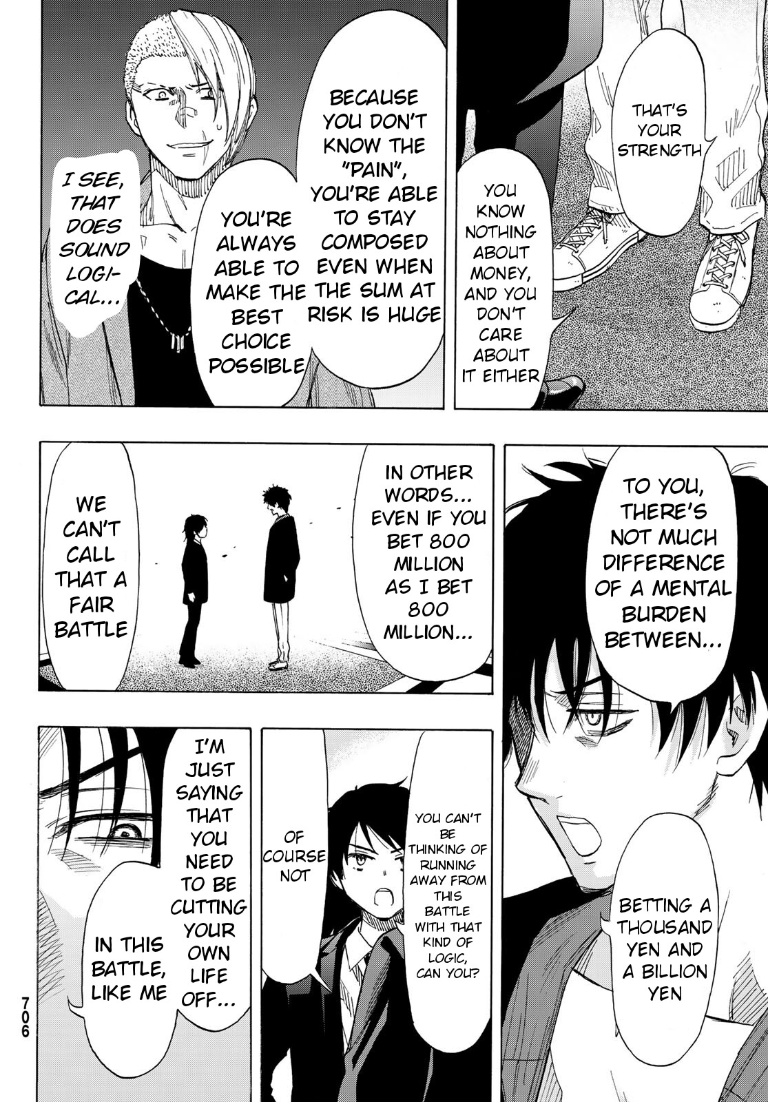 Tomodachi Game Chapter 61 page 36 - Chapter 61: "It Would be a Good Battle"