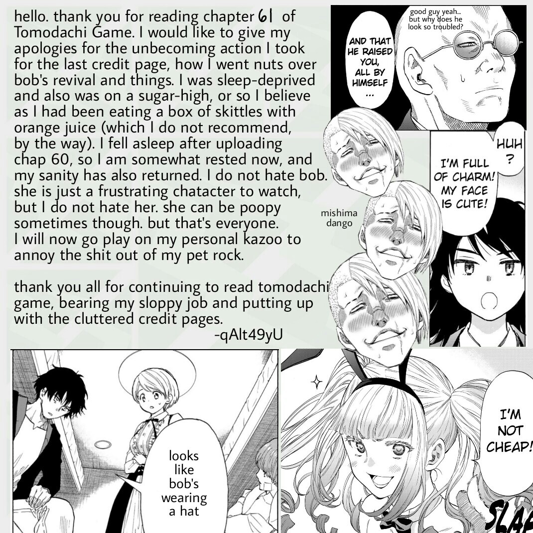 Tomodachi Game Chapter 61 page 41 - Chapter 61: "It Would be a Good Battle"