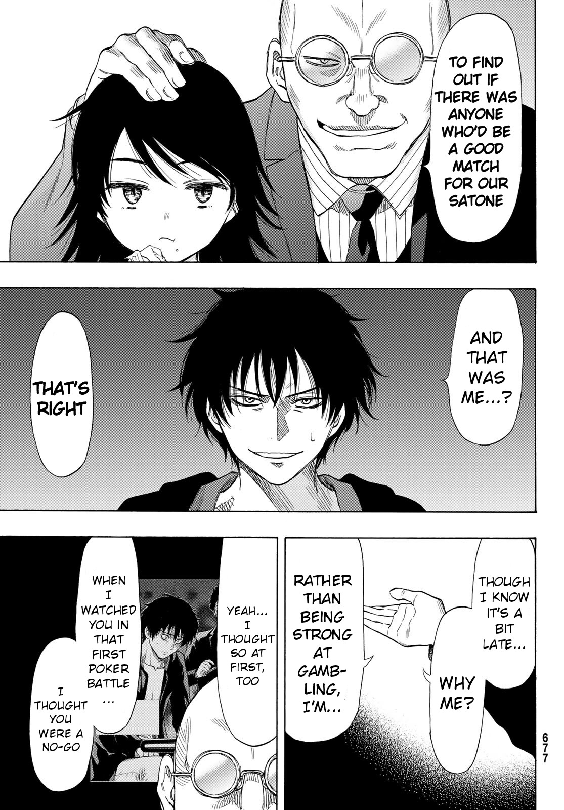 Tomodachi Game Chapter 61 page 7 - Chapter 61: "It Would be a Good Battle"