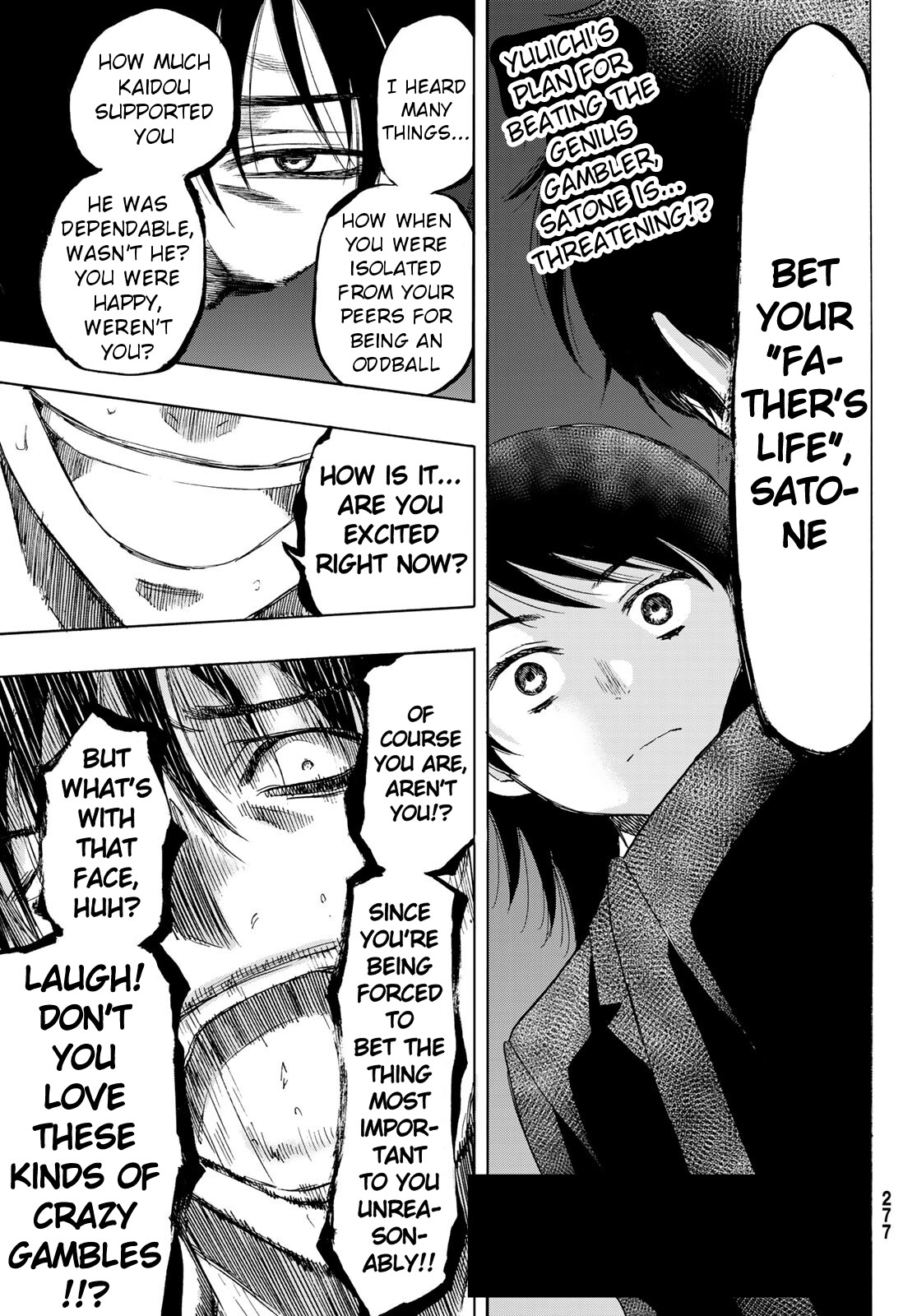 Tomodachi Game Chapter 62 page 1 - Chapter 62: "So You're Actually... Going to do it"