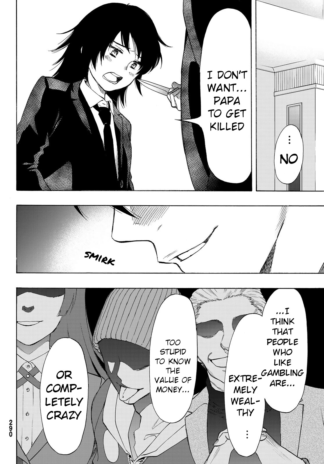 Tomodachi Game Chapter 62 page 14 - Chapter 62: "So You're Actually... Going to do it"