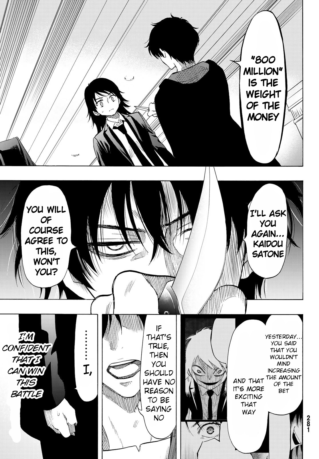 Tomodachi Game Chapter 62 page 5 - Chapter 62: "So You're Actually... Going to do it"