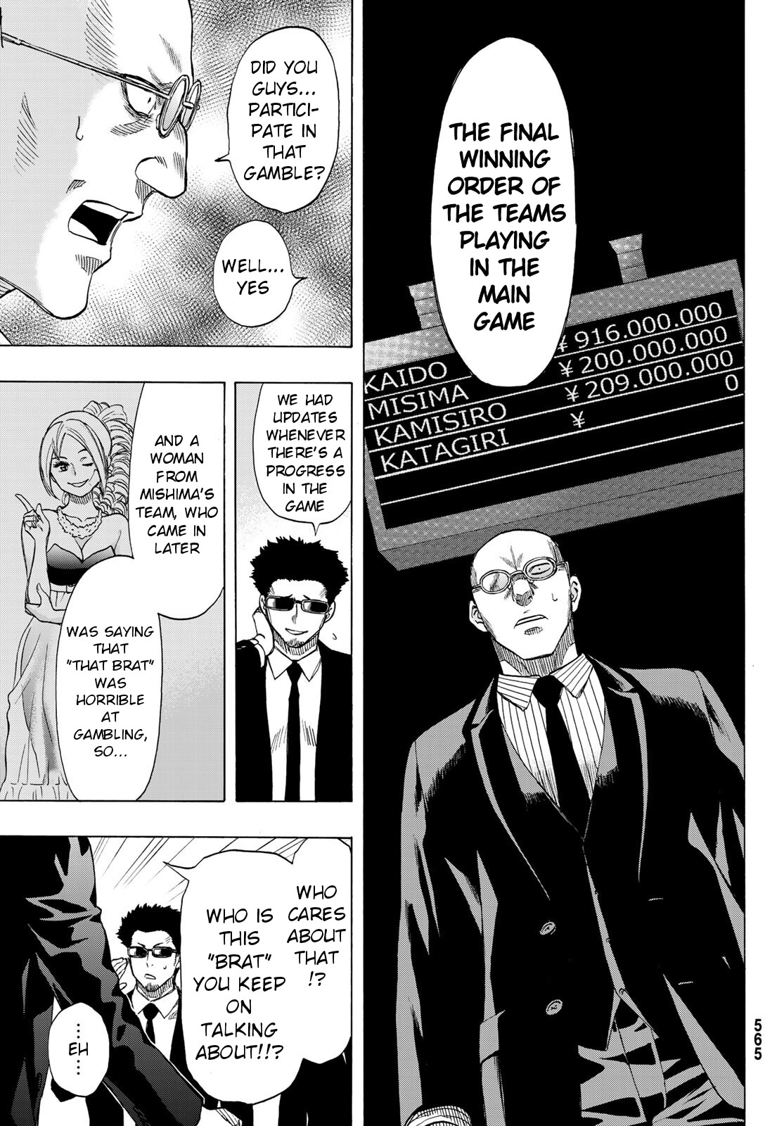 Tomodachi Game Chapter 64 page 11 - Chapter 64: "From What I've Confirmed Just Now..."