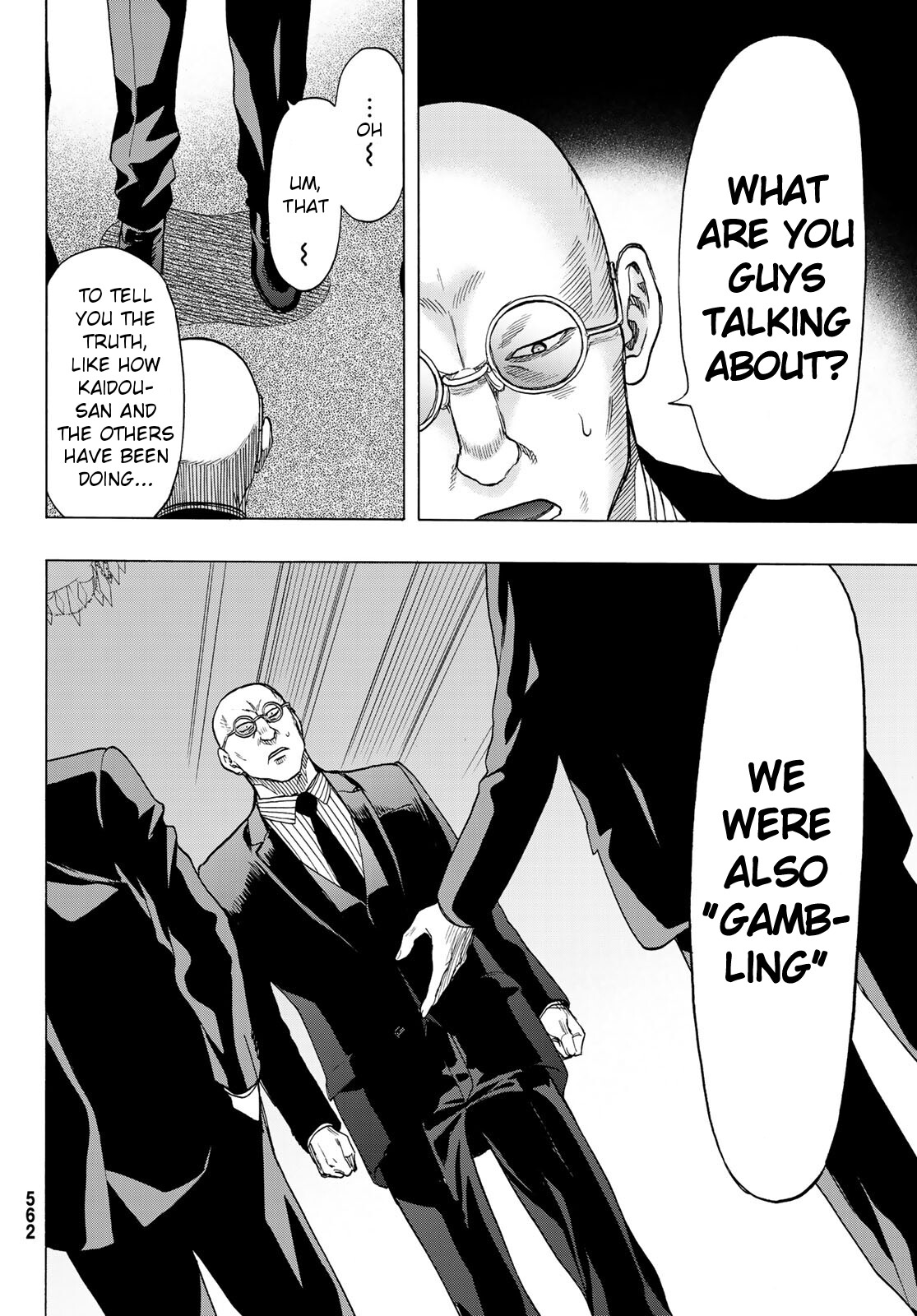 Tomodachi Game Chapter 64 page 8 - Chapter 64: "From What I've Confirmed Just Now..."