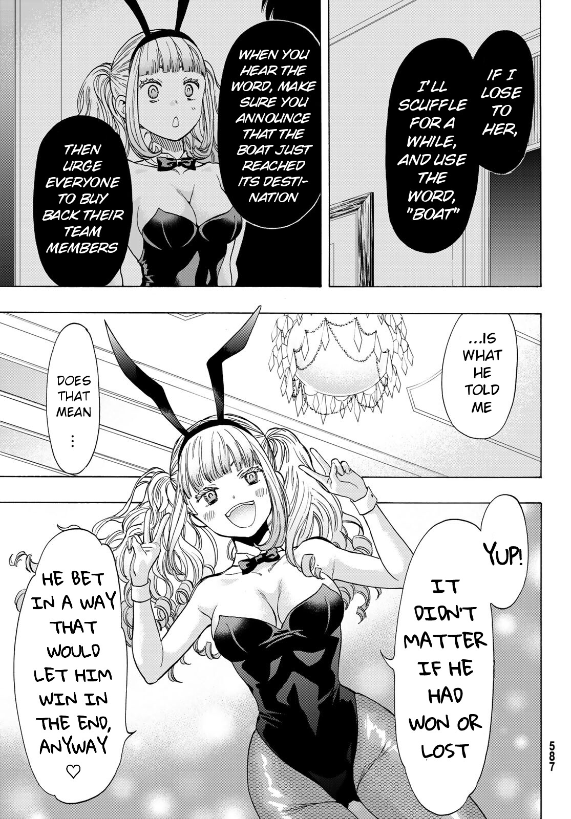 Tomodachi Game Chapter 65 page 13 - Chapter 65: "The Special Method for Winning a Gamble"