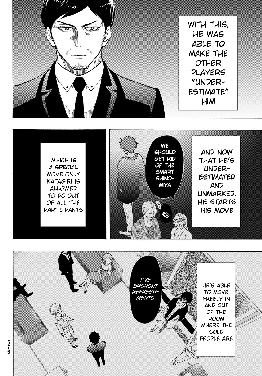 Tomodachi Game Chapter 65 page 2 - Chapter 65: "The Special Method for Winning a Gamble"